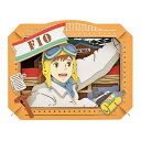 メール便送料無料 ペーパーシアター 紅の豚 フィオ PT-331 エンスカイ ジブリ PAPER THEATER クラフト ホビー インテリア 工作 立体パズル...