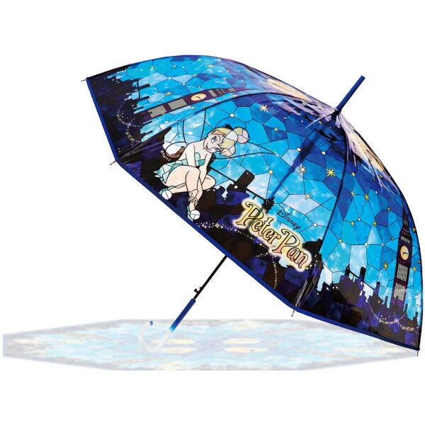 【期間限定クーポン配布中】キャラクター ステンドグラス傘 ティンカーベル 32512 60cm ジェイズプランニング 子ども こども キッズ 小学生 かさ カサ 雨傘 ディズニー Disney ギフト プレゼント
