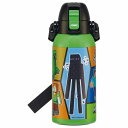 スケーター ショルダーベルト付ダイレクトボトル マインクラフト STCH6 skater 水筒 600ml 保冷専用 子供 キッズ キャラクター(3)