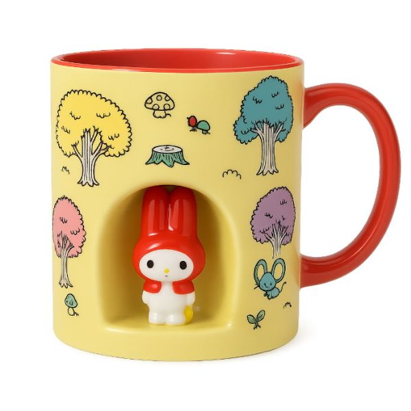Rakuten - マイメロディ 赤いきのこのおうち マグカップ 250cc SAN4793 サンリオ SANRIO サンアート sunart プレゼント ギフト