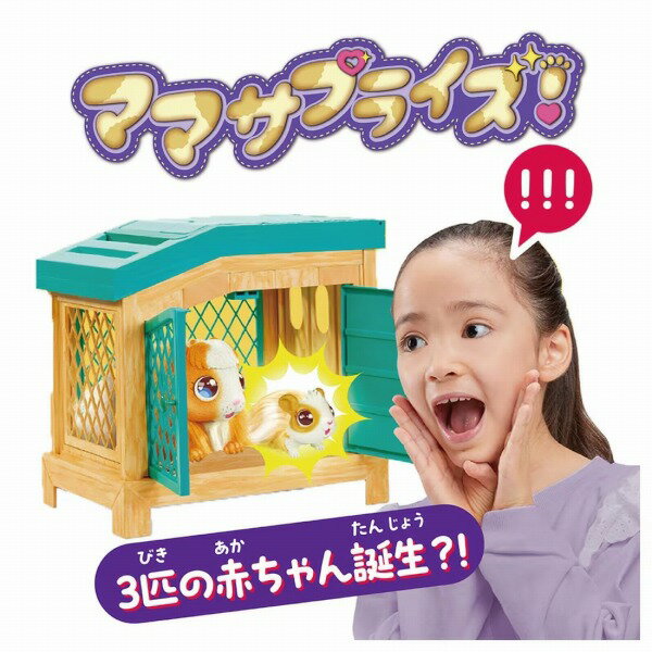 ママサプライズ! モルモット お世話 ペット タカラトミー おもちゃ ギフト クリスマス プレゼント