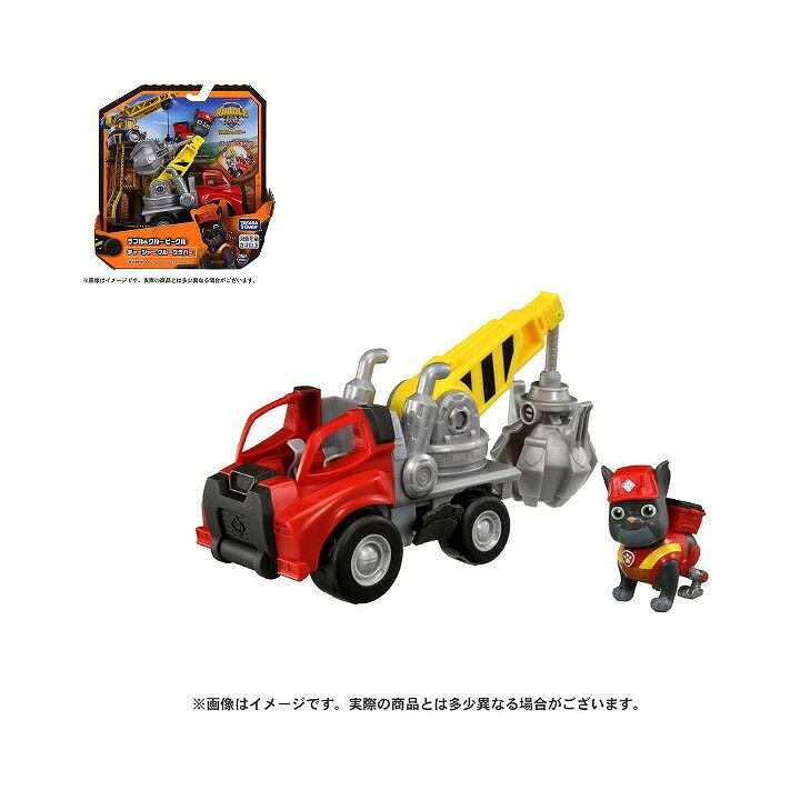 商品名パウ・パトロール ラブル＆クルー ビークル チャージャー クルーグラバー商品説明ギミック付きビークルとフィギュアのセット！ 「ラブル＆クルー」で活躍するチャージャーのクルーグラバーが登場！ (1)クレーンが回転！アームが開くよ！ (2)チャージャーのフィギュアを運転席に乗せて遊ぼう！ 【商品内容】 ビークル(1)、チャージャー フィギュア(1) 商品詳細パッケージサイズ: W230×H230×D95mm 発売日 : 2025年11月15日 対象年齢: 3歳〜 JANコード4904810000433備考(C)2025 Spin Master Ltd. PAW PATROL and all related titles, logos, characters; and SPIN MASTER logo are trademarks of Spin Master Ltd. Used under license. Nickelodeon and all related titles and logos are trademarks of Viacom International Inc.（パウパトロール フィギュア ラブル 子供 こども 玩具 おもちゃ 男の子のおもちゃ キッズフィギュア アニメ タカラトミー タカラ トミー たからとみー パウ パトロール PAW PATROL PAWPATROL テレビアニメ TVアニメ キャラクター登録日：2025/10/29）ギミック付きビークルとフィギュアのセット！ パウ・パトロール ラブル＆クルー ビークル チャージャー クルーグラバー