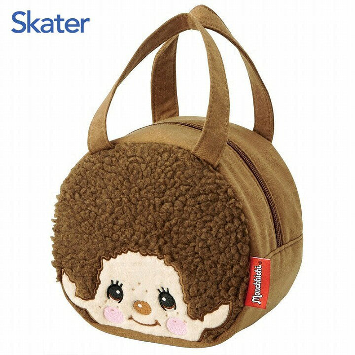 Rakuten - 【ポイント最大30倍 ※要エントリー】スケーター スエット素材 ダイカットバッグ モンチッチ KNBD1 お弁当かばん ミニトート かわいい おしゃれ プレゼント