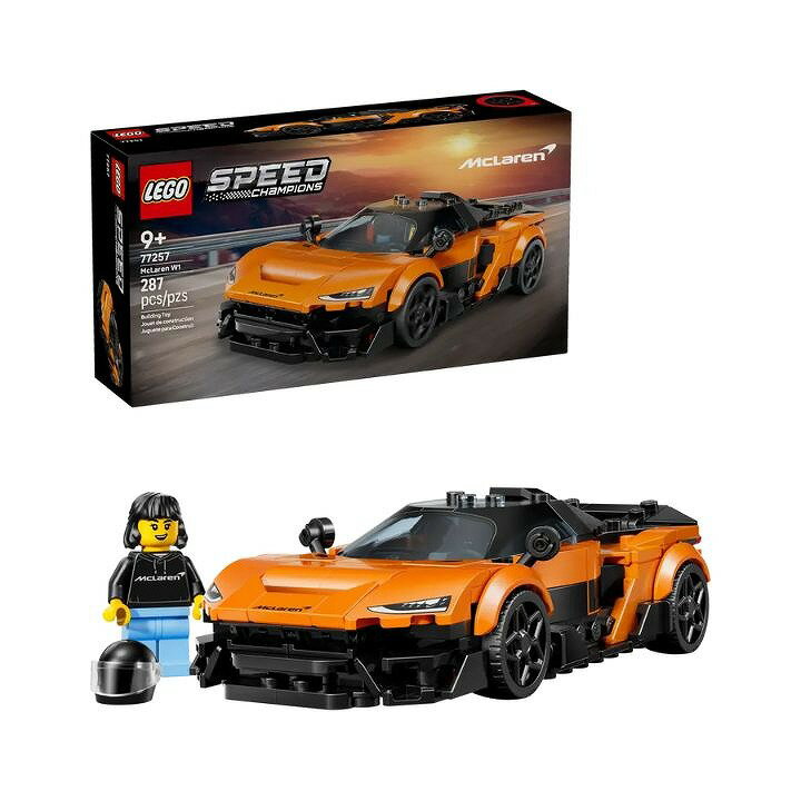 レゴ SPEED Championsスピードチャンピオンズ McLaren W1 マクラーレン 77257 LEGO プレゼント ギフト おもちゃ ブロック