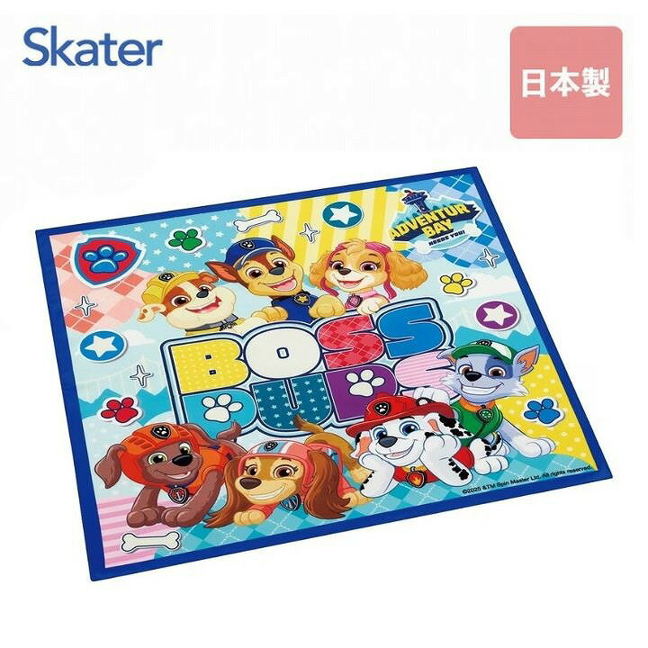 Rakuten - メール便発送 スケーター ランチクロス 約43×43cm KB4SN パウ・パトロール パウパト 風呂敷 クロス キャラクター ランチョンマット お弁当包み Skater