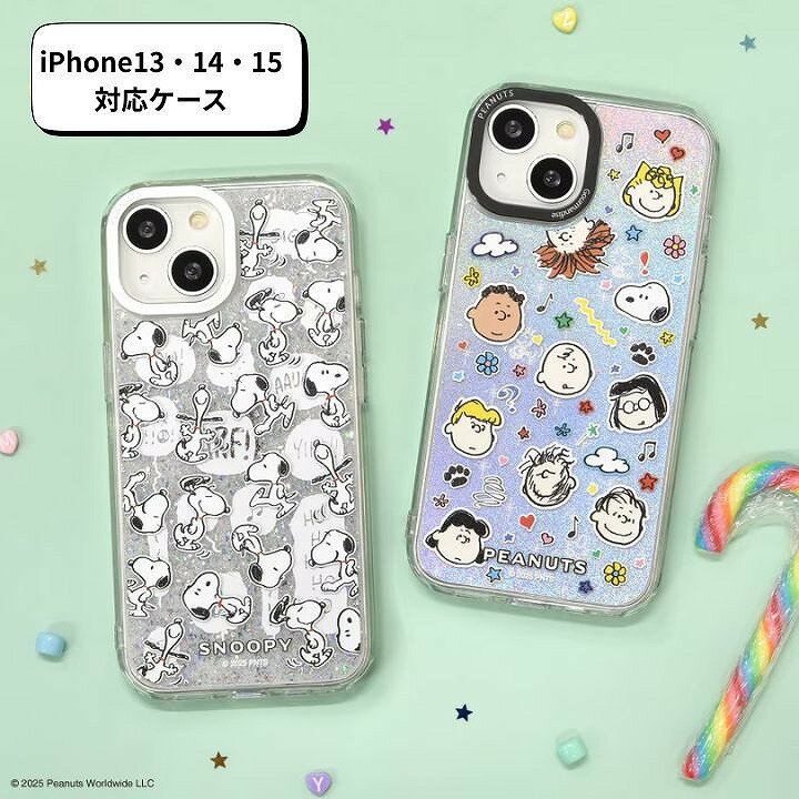 乐天商城 - 【ポイント最大30倍 ※要エントリー】メール便送料無料 ピーナッツ スヌーピー Camera Frame iPhone 15 / 14 / 13対応ケース カバー iPhone15 iPhone14 iPhone13 インナーシート SNGG-162