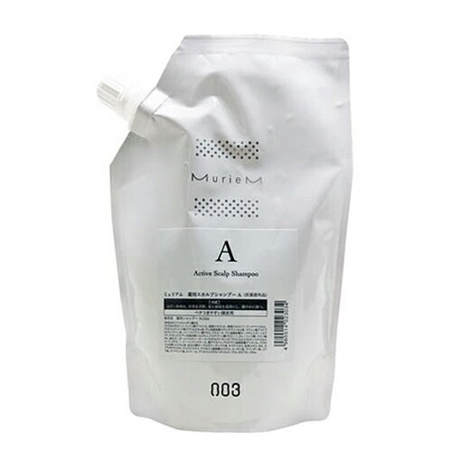 【在庫処分価格！特価】ナンバースリー ミュリアム 薬用スカルプシャンプーA 500mLレフィル