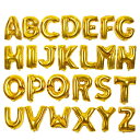 送料無料 アルファベットバルーン 風船 英語 英字 アルミ風船 AからMまで 1文字 メッセージ 記念日ギフト バルーンギフト ウエディング 結婚式 誕生日会 ...