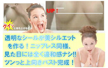 送料無料 貼るブラジャー ブラテープ 10枚セット シールブラ 貼るブラ バストアップ 簡単 谷間メイク ニップレス アゲブラ