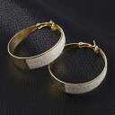 メタルリングピアス フープピアス 輪っかピアス レディースア...