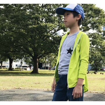 ジップアップパーカー フード付き 恐竜 ゴジラ トップス アウター 長袖 子供服 男の子 女の子 男児 女児 キッズ ギザギザフード テールカット 無地 可愛い おもしろい 羽織り 上着 カジュアル 90cm 100cm 110cm 120cm 130c