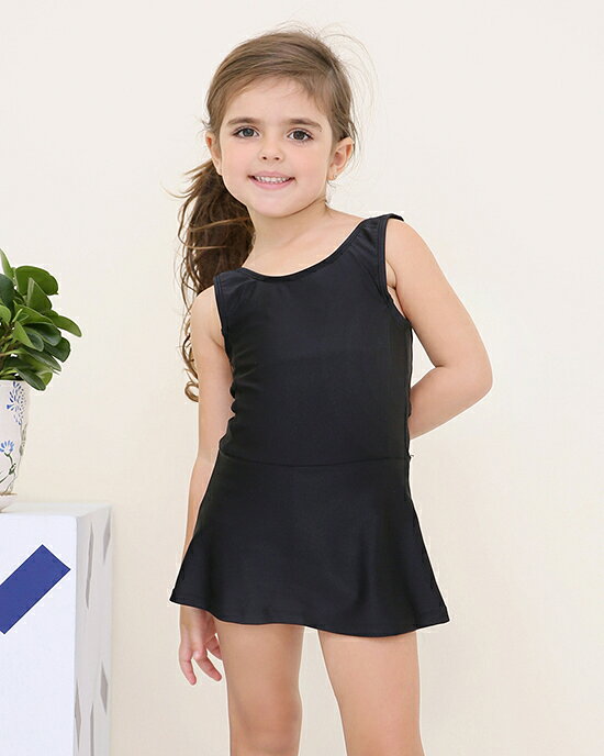送料無料 スクール水着 オールインワン ワンピース スカート一体型 女の子 キッズ ジュニア 子供用 女児 女子 UPF50+ UVカット スイムウエア スク水 プール スイミング 水泳 スイムウェア 学校 中学生 小学生 幼稚園 保育園 シンプル 無地 単色 ソリッドカラー 110cm 120cm 1 2
