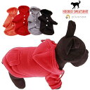 ペット用 犬用 洋服 パーカー トレーナー 半袖 フード付き...