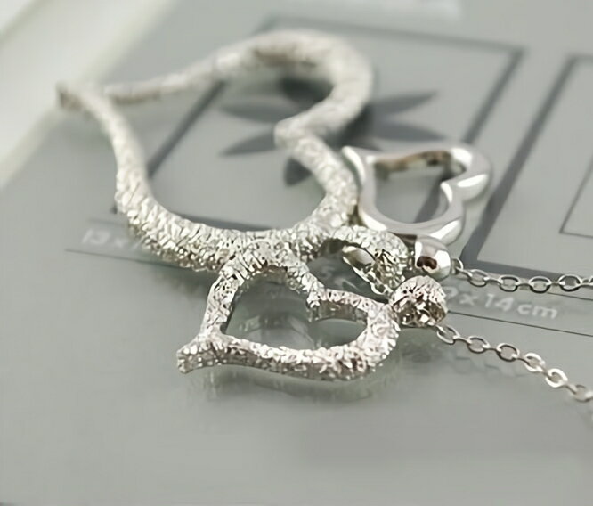 送料無料ネックレス アクセサリー レディース ハート ファッション小物 首飾り かわいい おしゃれ カジュアル ギフト プレゼント