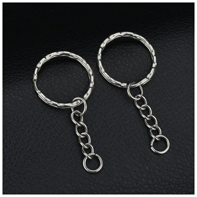 送料無料キーチェーン キーホルダー キー 鍵 リング チェーン シルバーカラー シンプル 使いやすい 便利 普段使い ベーシックスタイル 男性 女性 男女兼用