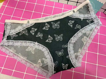 送料無料 ショーツ スタンダード レース 単品 パンツ パンティー レディース インナー 女性下着 ランジェリー プリント 柄 SEXY 女性用 婦人用 レインボー ドット柄 ヒョウ柄 花柄 ペイズリー柄 蝶柄