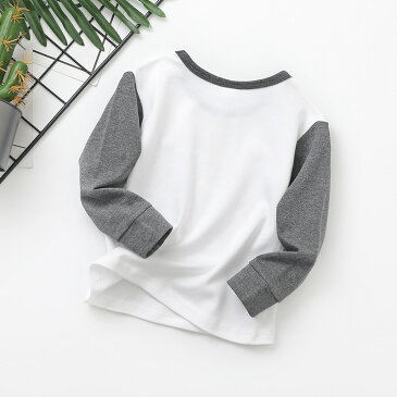 送料無料 パジャマ セットアップ ルームウェア 上下セット キッズ ベビー 長袖 長ズボン 恐竜 車 トラクター ボーダー 乗り物 メッセージ 袖切り替え 男の子 女の子 子ども用