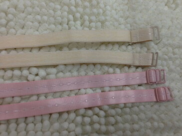送料無料 ブラジャーストラップ ブラストラップ ブラジャー肩紐 ベーシックカラー 1.2cm〜1.5cm ストラップ 見せブラ ブラジャーアクセサリー 下着 レディース インナー 調節可能
