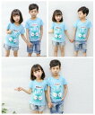 送料無料 Tシャツ 半袖 プリント 子供服 キッズ ジュニア 男の子 女の子 トップス カットソー 丸襟 動物 かわいい カジュアル アニマル ラウンドネック こども服 子ども服 子供用 中学生 高学年 100cm 110cm 120cm 130cm 140cm 150cm 2