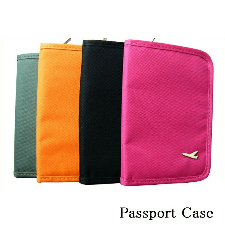 パスポートやお札を収納できる海外旅行に便利なパスポートケース。 ワンポイントについている飛行機が可愛い！ 【サイズについて】 12.5×18×2.5cm