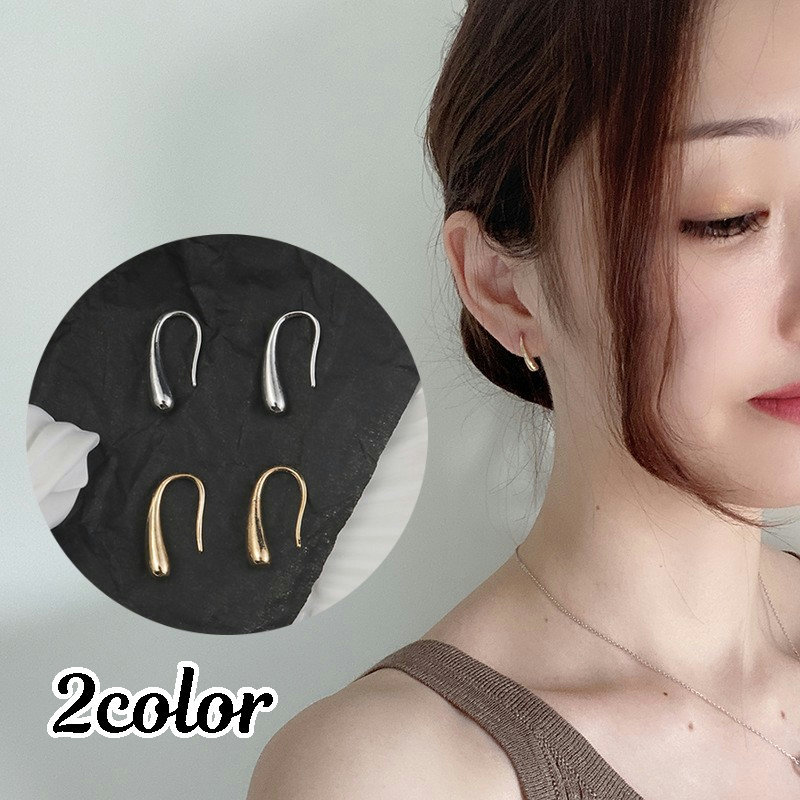 送料無料 フックピアス アクセサリー レディース 女性用 ファッション小物 しずく 雫型 おしゃれ 上品 エレガント プレゼント ギフト 誕生日 記念日