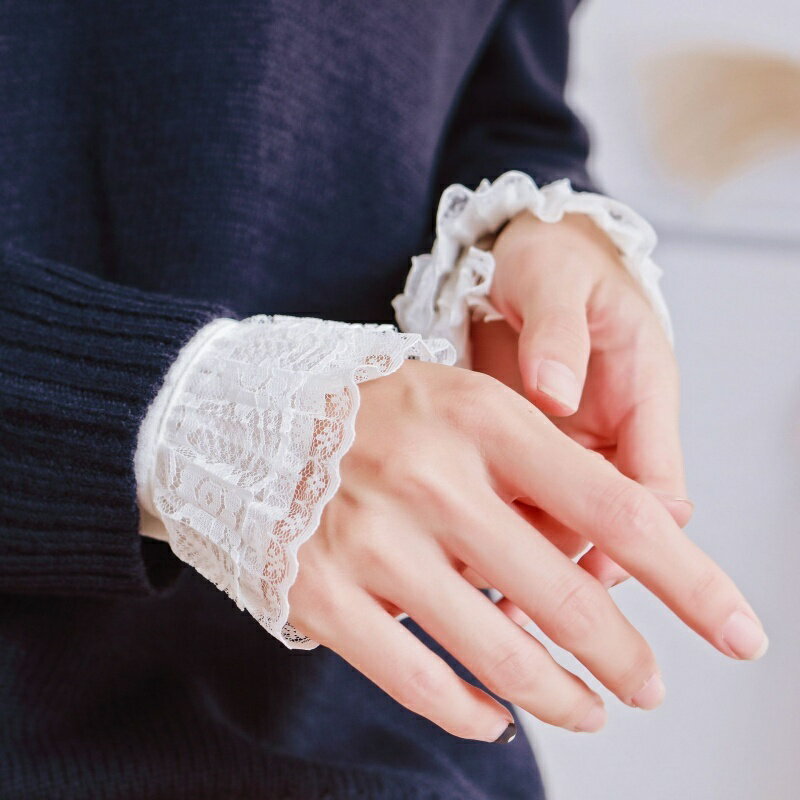 送料無料 付け袖 レース レディース 女性 レ...の紹介画像3
