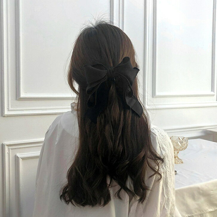 送料無料 ヘアクリップ バナナクリップ レディース 女性 ヘアアクセサリー リボン ...