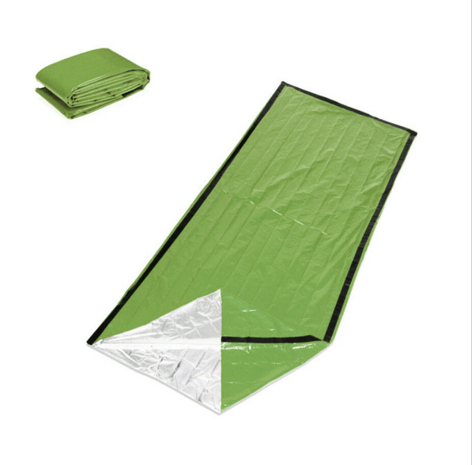 送料無料 寝袋 封筒型寝袋 緊急用寝袋 災害用 防災グッズ 簡易テント 暖かい 断熱 便利 コンパクトサイズ 軽量
