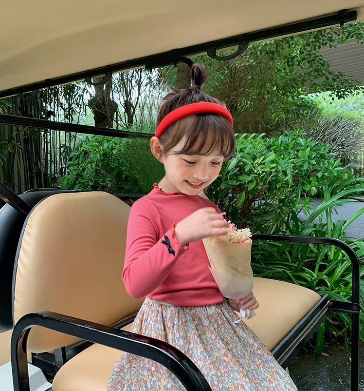 送料無料 カットソー 長袖 ハイネック ロングTシャツ 子供服 キッズ ベビー ジュニ...