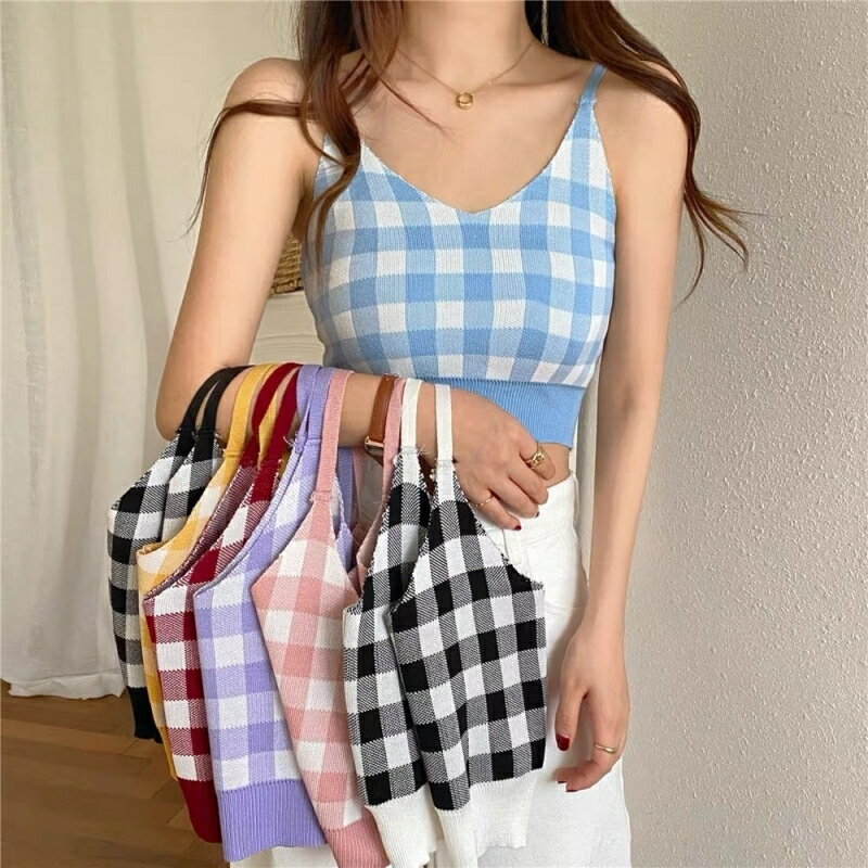 送料無料 キャミソール ビスチェ ニット トップス レディース 女性 婦人服 Vネック...
