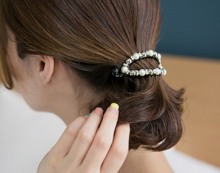 送料無料 ヘアクリップ バナナクリップ ヘアアクセサリー レディース 髪留め 髪飾...