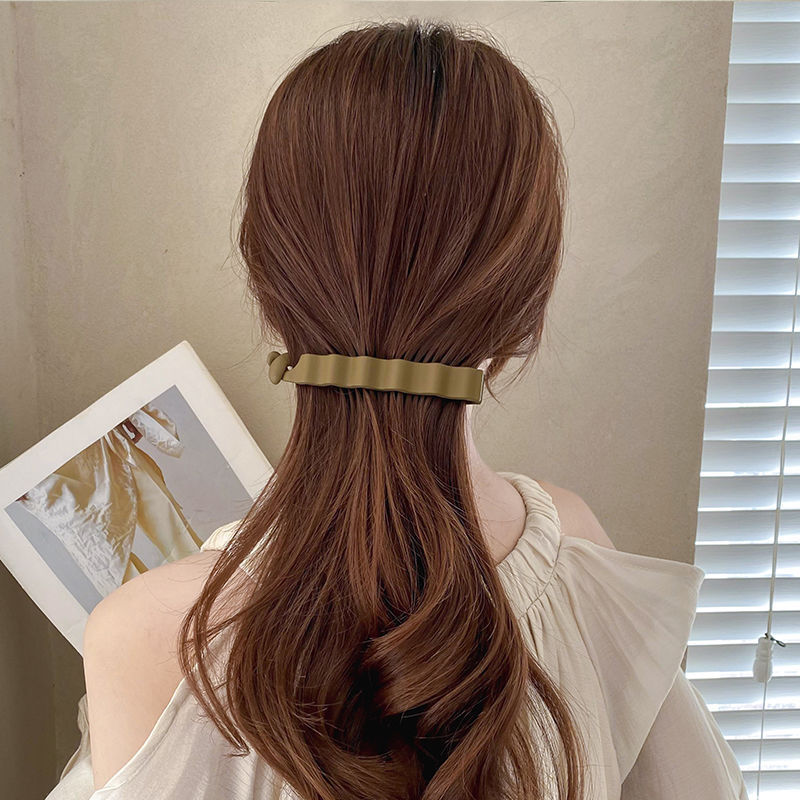 送料無料 ヘアクリップ バナナクリップ ヘアピン レディース 女性 ヘアアクセサリ...
