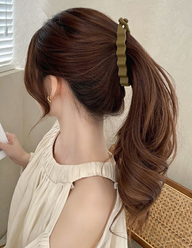 送料無料 ヘアクリップ バナナクリップ ヘアピン レディース 女性 ヘアアクセサリ...