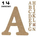 送料無料 ALPHABET LETTER アルファベットレター オブジェ 英字 大文字 AN 木製 MDF ナチュラル インテリア ウッド