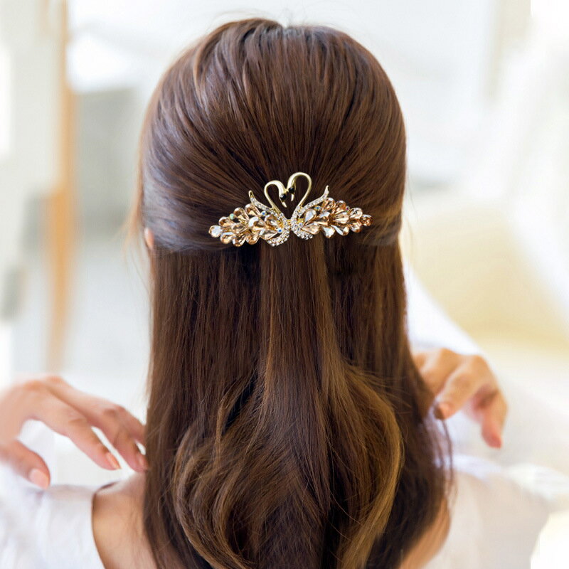 送料無料 ヘアバレッタ ヘアクリップ ヘアアクセサリー レディース 女性 髪留め 髪...