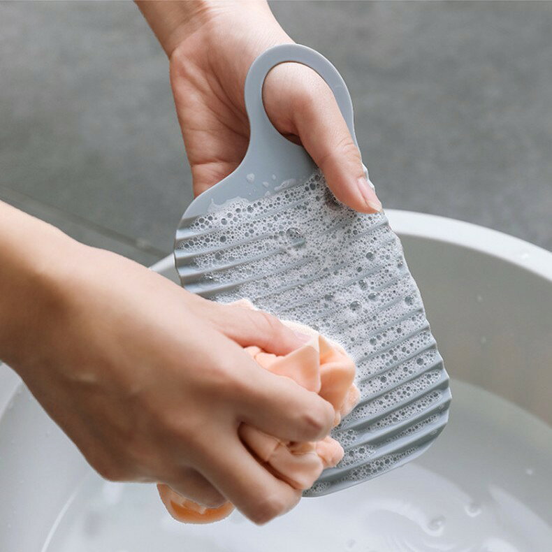 送料無料 ミニ洗濯板 洗濯用品 小型 携帯 コンパクト ハンディ 薄型 手洗い 旅行 ...