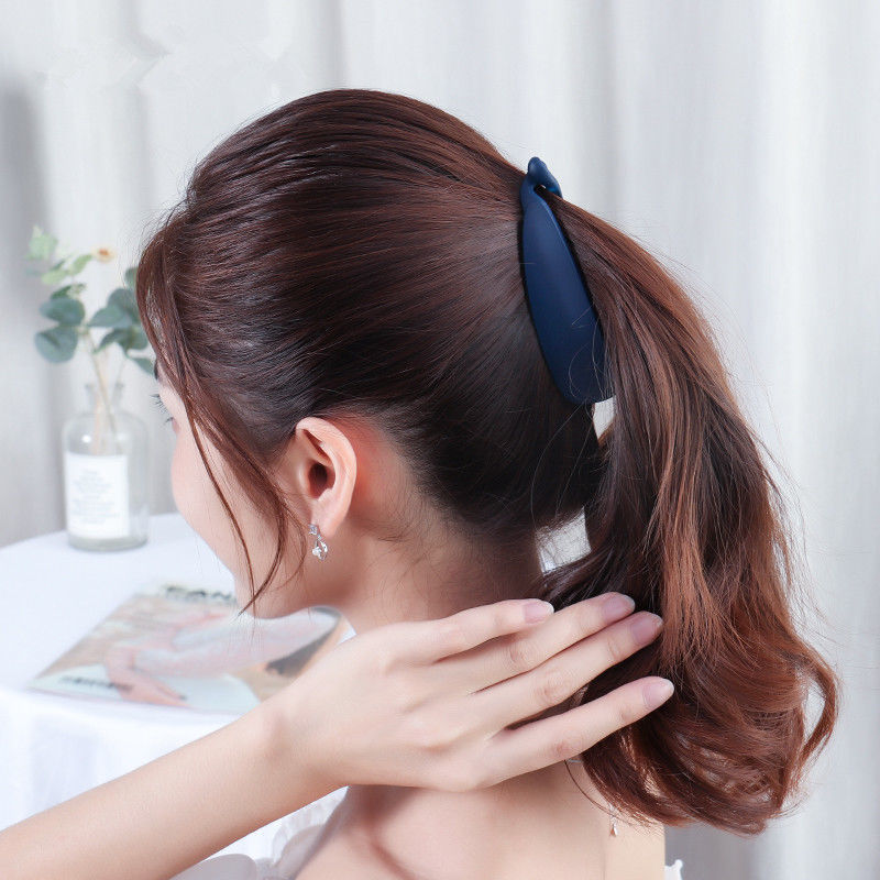 送料無料 ヘアクリップ バナナクリップ 髪留め ヘアアクセリー まとめ髪 レディー...