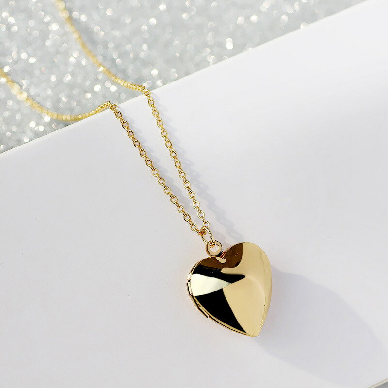 送料無料 ネックレス ロケットペンダント レディース アクセサリー ハート おしゃれ かわいい 大人可愛い フェミニン キュート ガーリー ギフト プレゼント 贈り物 記念日 女性用 婦人用