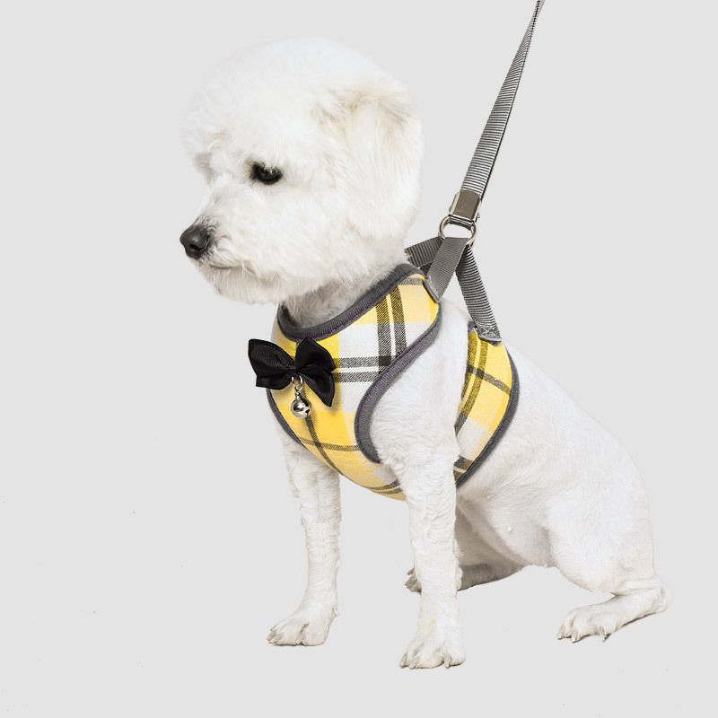 送料無料 ハーネス リード 2点セット 犬用 猫用 小型犬 ペットウェア ドッグウェア...