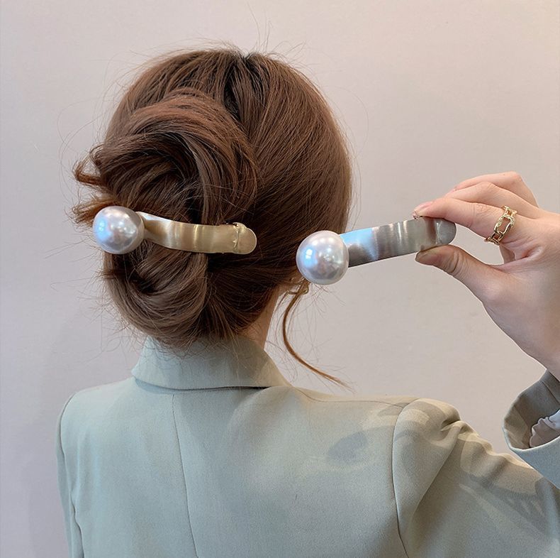 送料無料 ヘアクリップ サイドバンス レディース 女性 ヘアアクセサリー 髪飾り 髪...