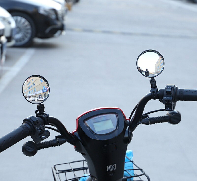送料無料 自転車用ミラー 単品 バックミラー サイドミラー サイクルミラー バーエ...