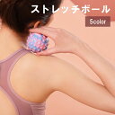 送料無料 ストレッチボール トレーニング器具 フィットネス ツボ押し 首 肩 腰 背中 ふくらはぎ 足裏 凹凸 刺激 リラックス コンパクト