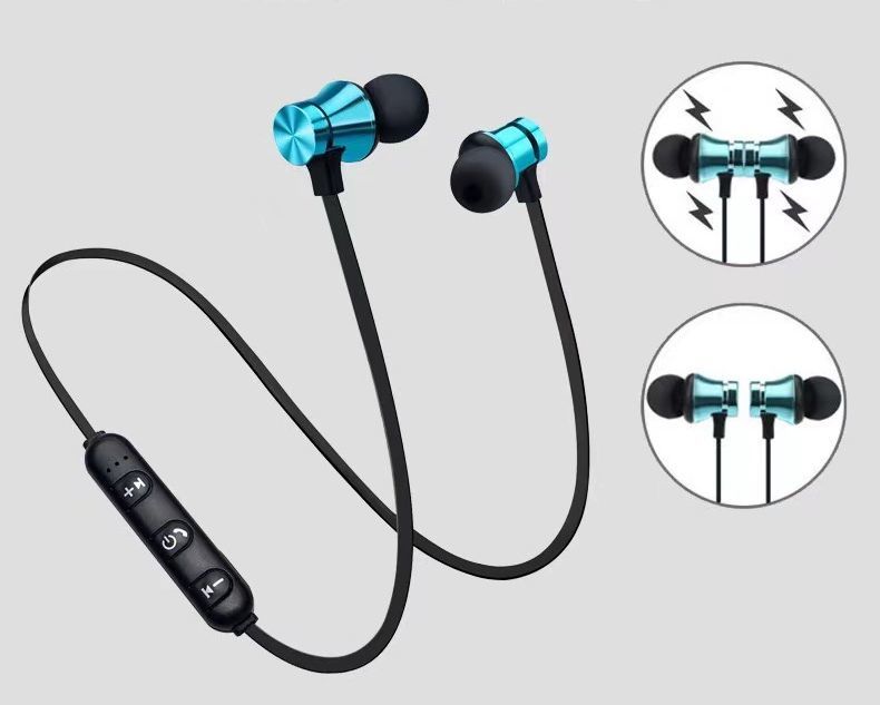 送料無料 ワイヤレスイヤホン ヘッドホン Bluetooth4.2 両耳 ハンズフリー通話 首...