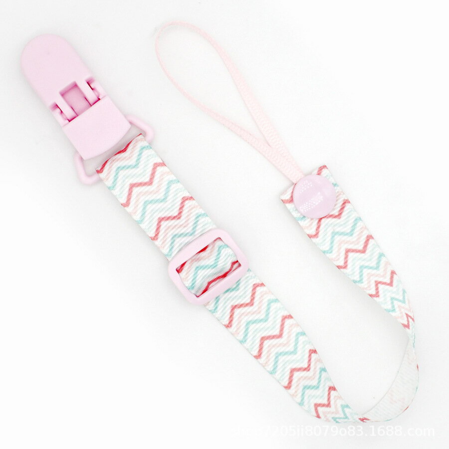 送料無料 おしゃぶりホルダー ベビー用品 赤ちゃん 男の子 女の子 おしゃぶりクリップ ワンタッチクリップ ストラップ 紐 ひも 歯固め 歯がため おしゃれ かわいい イラスト ゾウ パンダ ミツバチ 落とさない ホールド マルチクリップ - Image 2