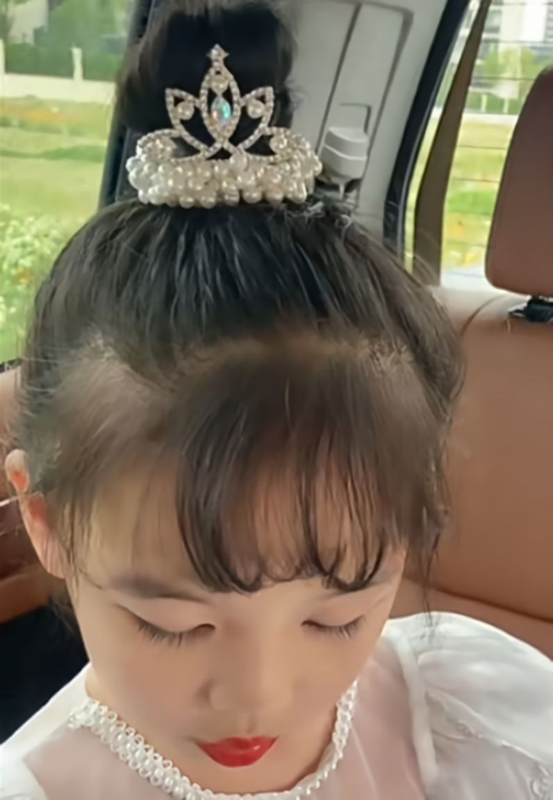 送料無料 ヘアゴム ビーズシュシュ 子供 キッズ 女の子 ヘアアクセサリー 髪飾り ...