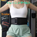 送料無料 トレーニングベルト パワーベルト ウェイトトレーニング トレーニング用品 腰ベルト リフティングベルト 筋トレ ジム 負担軽減 怪我予防 デッドリフト(4)