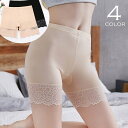 送料無料 ボックスショーツ レディース 女性 婦人 下着 インナー パンツ パンティ 3分丈 ペチパンツ タップパンツ ボクサーパンツ レース 透け感 ハイウエスト 単色 通気性 伸縮性 薄手 シンプル おしゃれ 上品 白 灰 黒 ベージュ