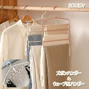 送料無料 ズボンハンガー 5連 5段 多