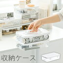 送料無料 収納ケース ボックス 小物入れ 蓋付き 持ち手 取っ手 積み重ね 卓上 デスク 机 透明 クリア 収納グッズ チェスト 整理 整頓 オーガナイザー 便利