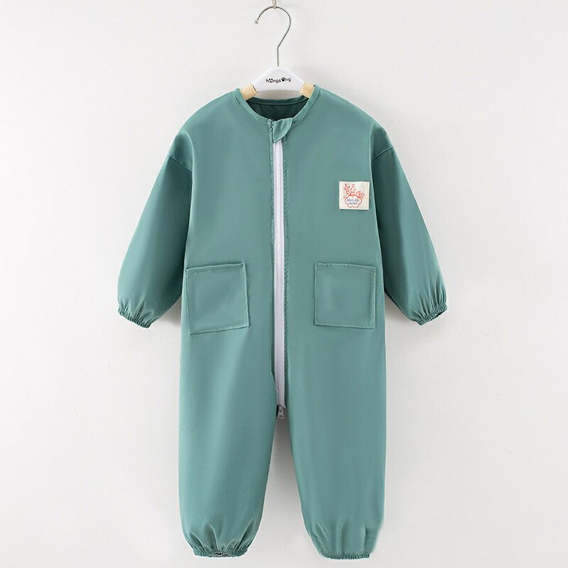送料無料 お砂場着 プレイウェア 遊び着 カバーオール ジャンプスーツ 子供服 キッ...